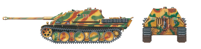 1/48　ドイツ駆逐戦車 ヤークトパンサー (後期型) - ウインドウを閉じる