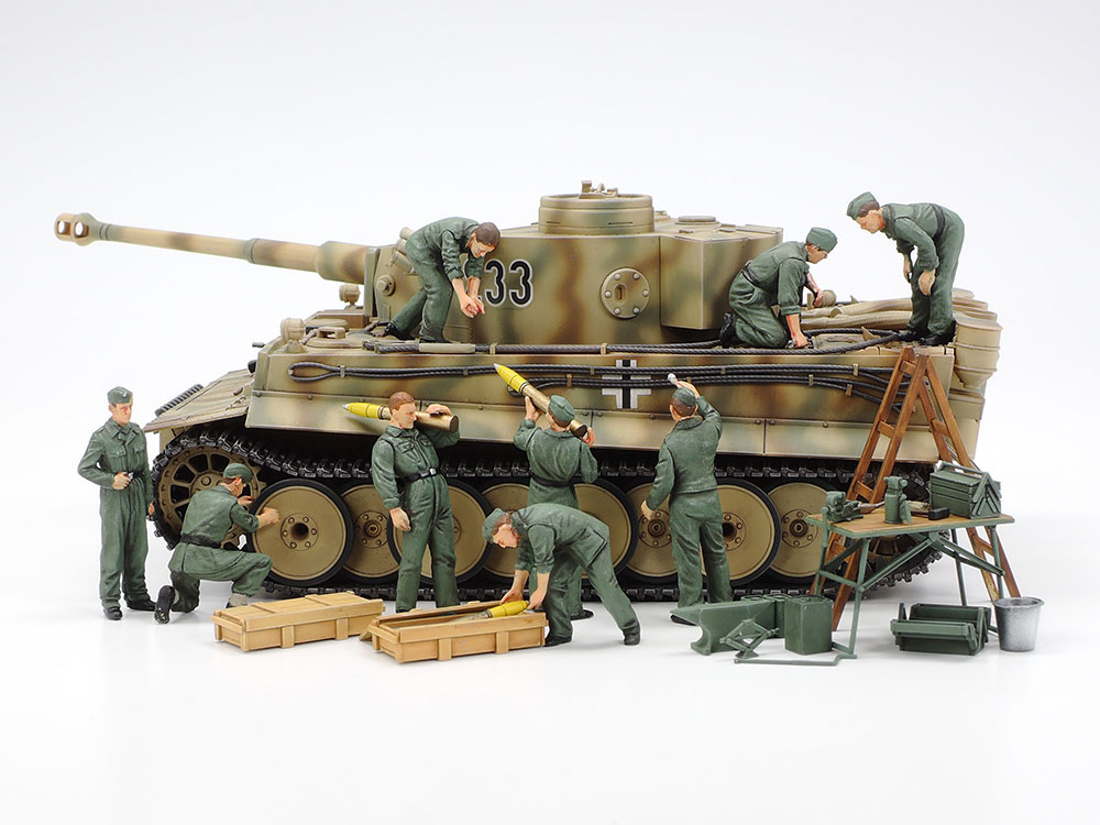1/48　ドイツ戦車兵野戦整備セット - ウインドウを閉じる