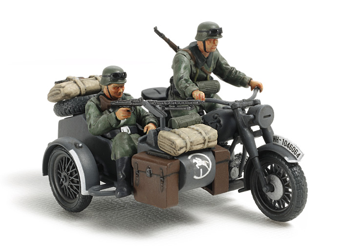 1/48 ドイツ軍用サイドカー