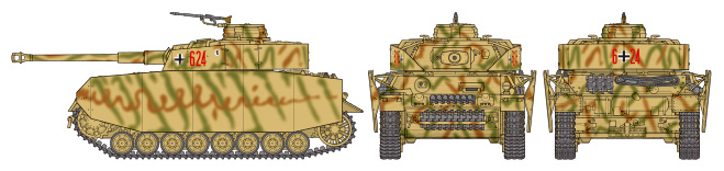 1/48 ドイツIV号戦車H型 （後期型）