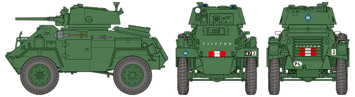 1/48MM イギリス 7トン4輪装甲車 Mk.IV