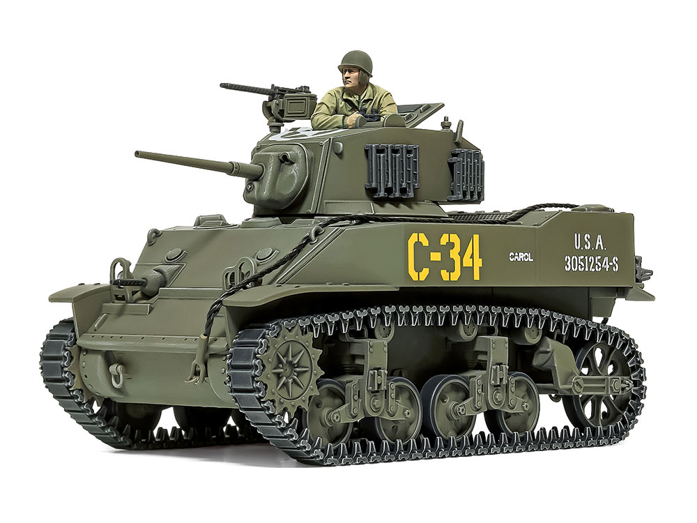 【予約する】　1/48 アメリカ軽戦車 M5A1 スチュアート