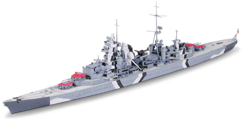 1/700　ドイツ重巡洋艦 プリンツ・オイゲン - ウインドウを閉じる