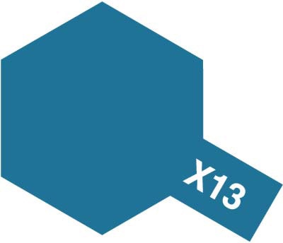 エナメル X-13 メタリックブルー