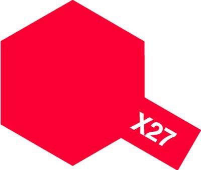 エナメル X-27 クリヤーレッド