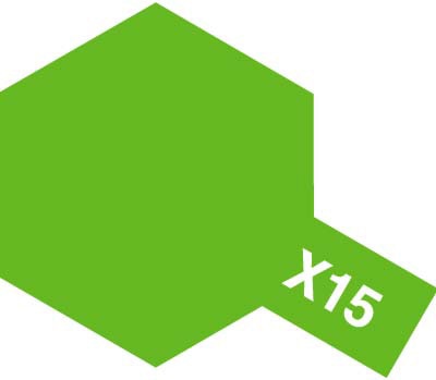 アクリルミニ X-15 ライトグリーン