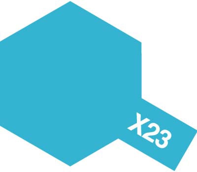 アクリルミニ X-23 クリヤーブルー