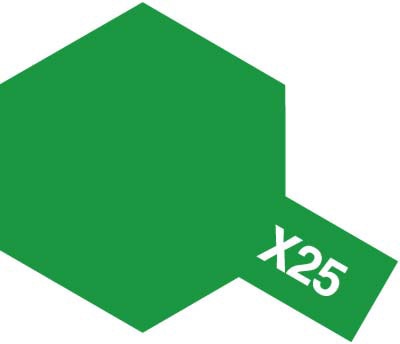 アクリルミニ X-25 クリヤーグリーン