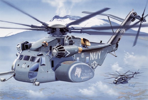 1/72 アメリカ海軍 MH-53E シードラゴン 掃海ヘリコプター