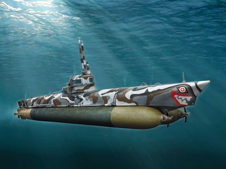 1/35 ドイツ海軍 ビーバー 潜水艦