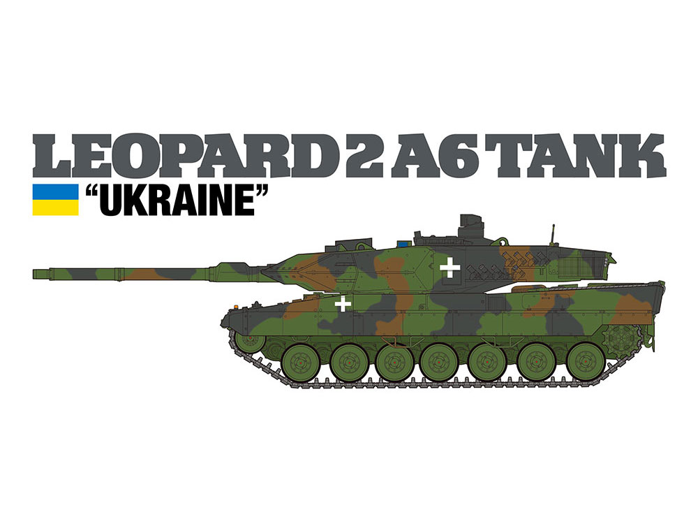1/35 レオパルト2A6 “ウクライナ軍”　【スケール限定】 - ウインドウを閉じる