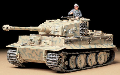 1/35　ドイツ重戦車 タイガーI型 中期生産型 - ウインドウを閉じる