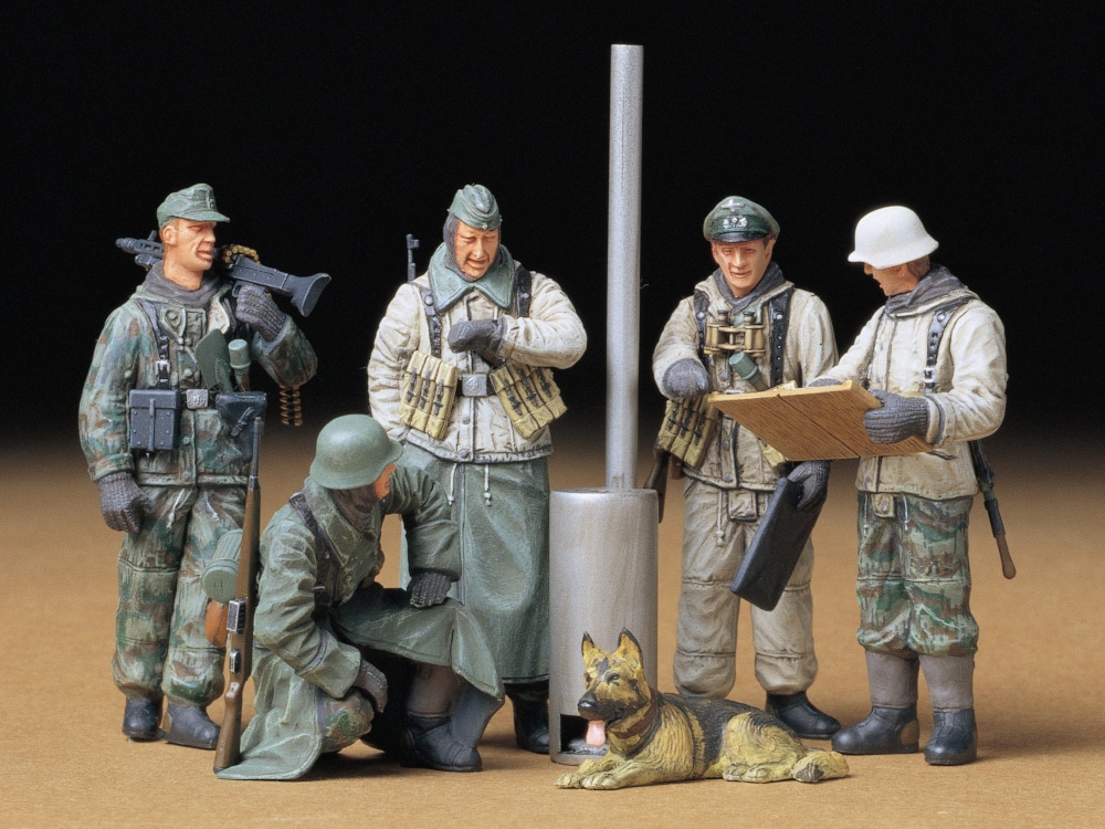 1/35 ドイツ歩兵 野戦会議セット