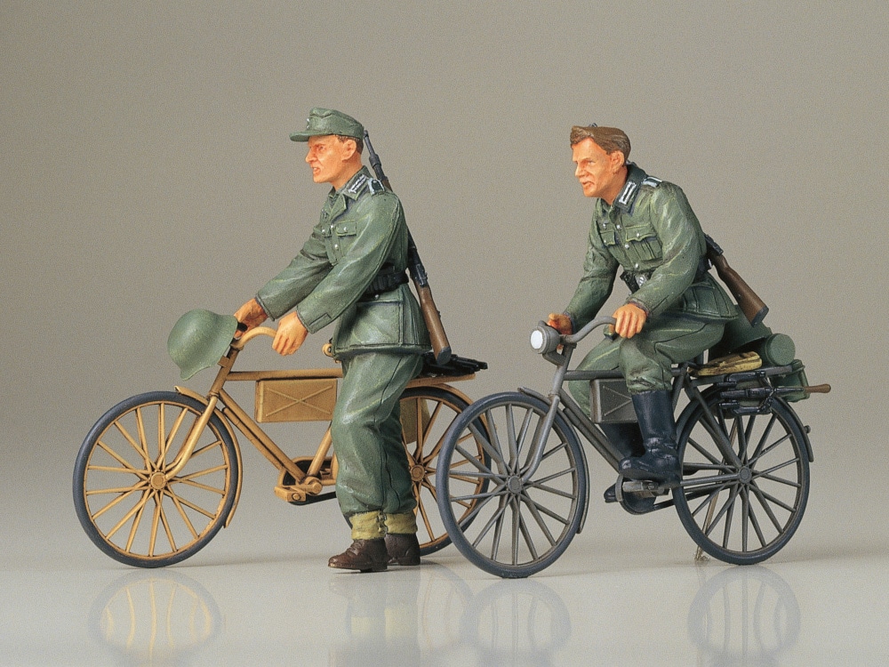 1/35　ドイツ歩兵 自転車行軍セット