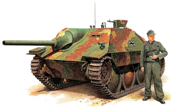 1/35　ドイツ駆逐戦車 ヘッツァー 中期生産型