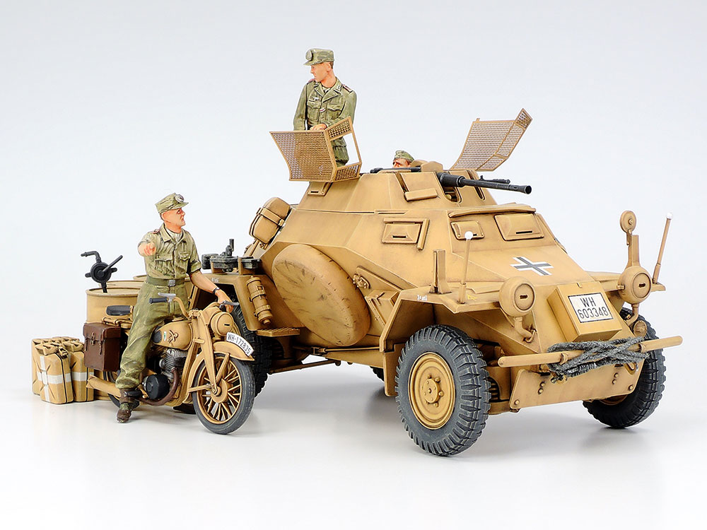 1/35 ドイツ4輪装甲偵察車 Sd.Kfz.222 “北アフリカ戦線”