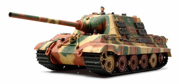 1/35 ドイツ重駆逐戦車 ヤークトタイガー 初期生産型 - ウインドウを閉じる