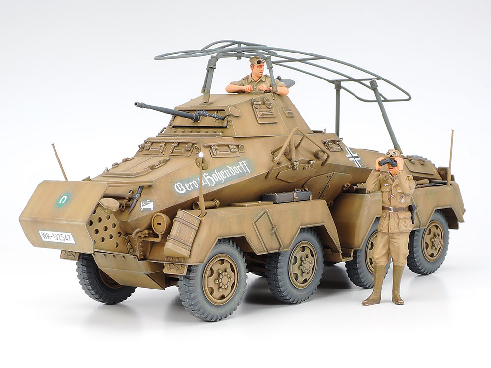 1/35 ドイツ8輪重装甲車 Sd.Kfz.232“アフリカ軍団”