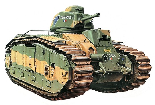1/35　フランス戦車 B1 bis