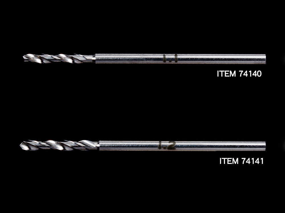 精密ドリル刃1.2mm （軸径1.5mm）