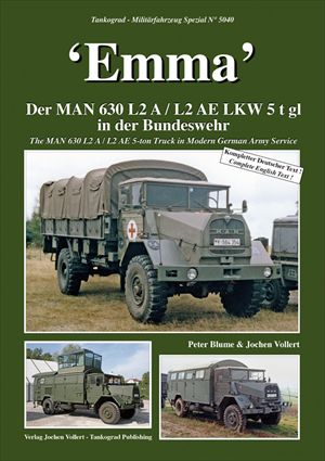 "Emma" 現用ドイツ軍のMAN 630 L2A/L2AE 5トントラック