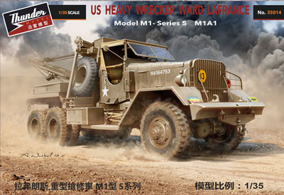 【予約する】　1/35　米・ワード・ラフランス M1A1重レッカー車（オープントップ）1943年