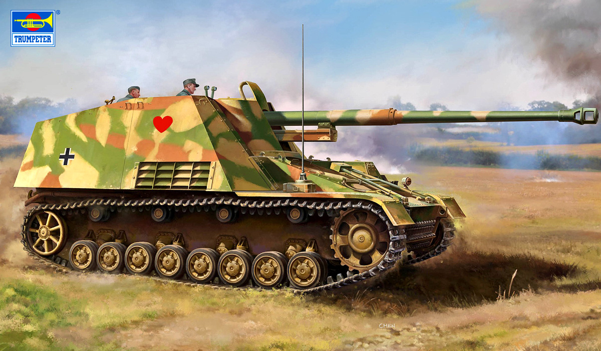 1/16 ドイツ軍 対戦車自走砲 Sd.kfz.164 ナースホルン