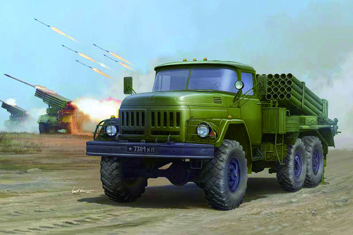 1/35 ソビエト軍 9P138 "グラート1" Zil-131トラック - ウインドウを閉じる