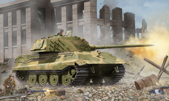 1/35 ドイツ軍 E-75重戦車"ティーガーIIC型"