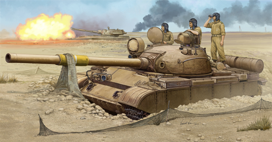 1/35 イラク共和国軍 T-62 主力戦車 "1962" - ウインドウを閉じる