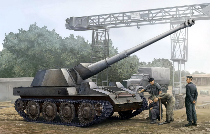 1/35 ヴァッフェントレーガー"クルップ/シュタイヤー"88mm対戦車自走砲