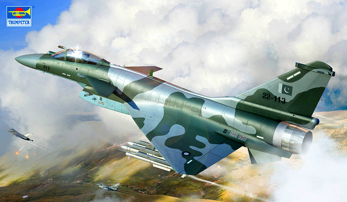 【予約する】　1/72 パキスタン空軍 J-10CE &インド空軍 ラファール 2in1