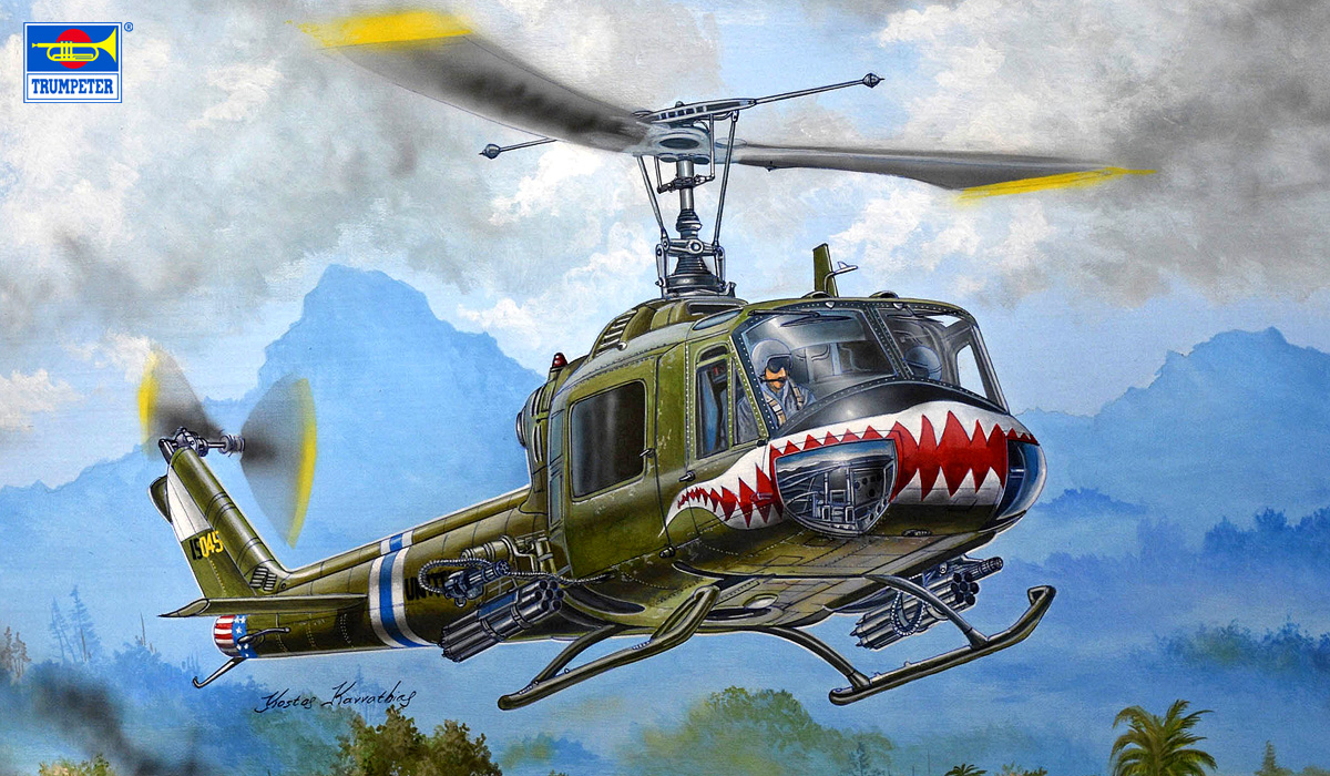 【予約する】　1/35 UH-1B ヒューイ ガンシップ