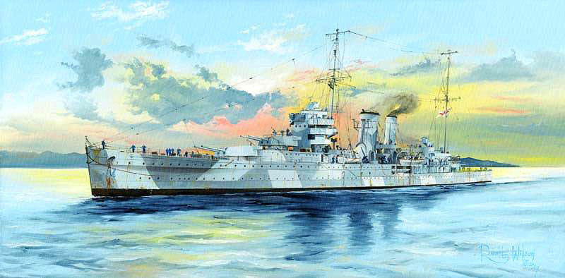 1/350 イギリス海軍 重巡洋艦 HMS ヨーク - ウインドウを閉じる