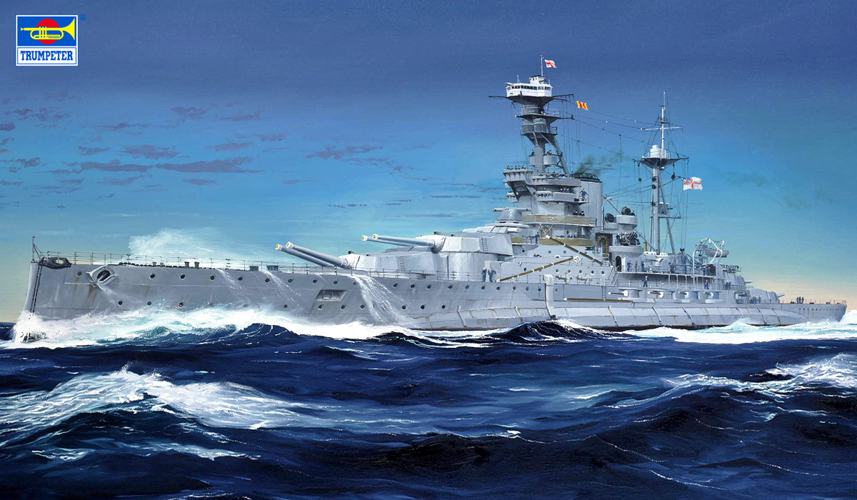 【予約する】　1/350 イギリス海軍 戦艦 HMS ロイヤル・オーク