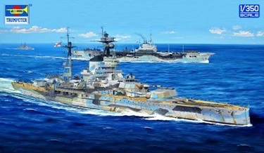 【予約する】　1/350 イギリス海軍 戦艦 HMS レゾリューション