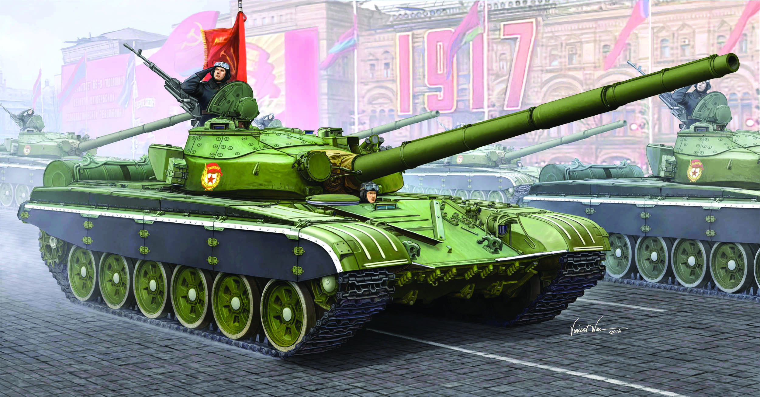 1/35 ソビエト軍 T-72B 主力戦車 - ウインドウを閉じる