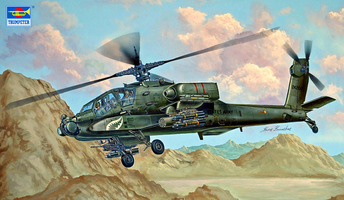 【予約する】　1/48 AH-64A アパッチ
