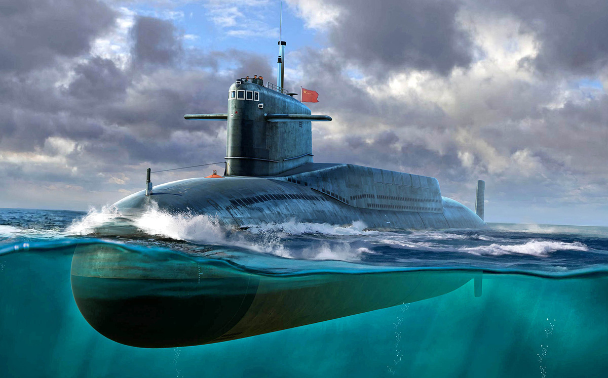1/144 中国人民解放軍海軍 092型潜水艦 - ウインドウを閉じる