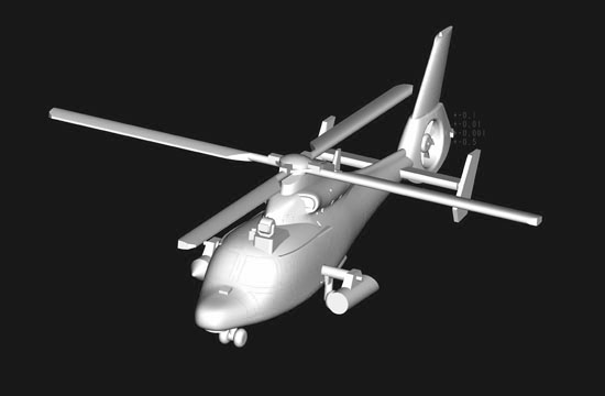 1/350 WZ-9C ヘリコプター(6機入り) - ウインドウを閉じる