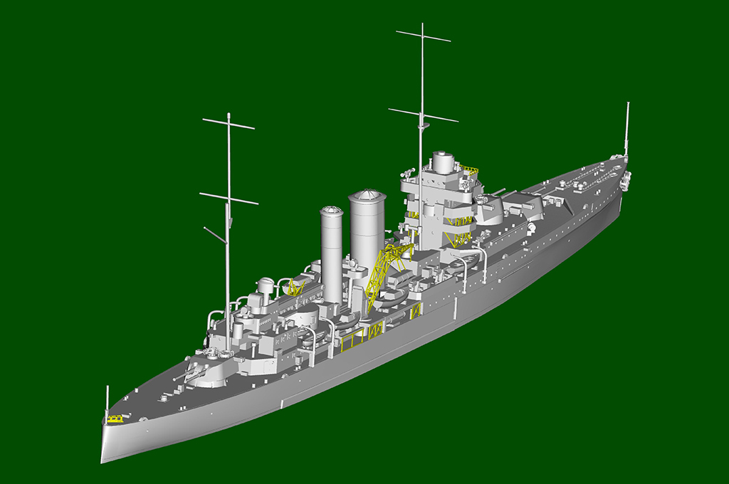 1/700 イギリス海軍 重巡洋艦 HMS ヨーク - ウインドウを閉じる