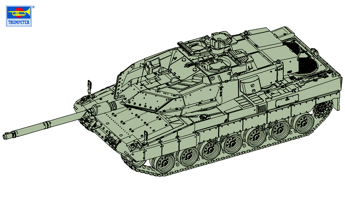 【予約する】　1/72 レオパルド2A6EX主力戦車