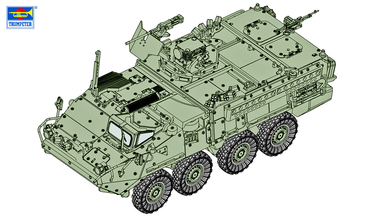 【予約する】　1/72 アメリカ陸軍 M1127ストライカーRV