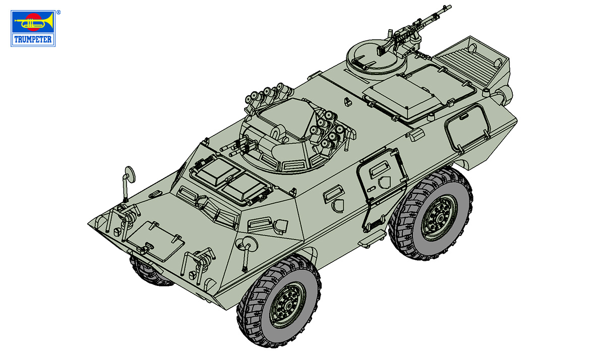 【予約する】　1/72 M706 コマンドウ装甲車 改修型