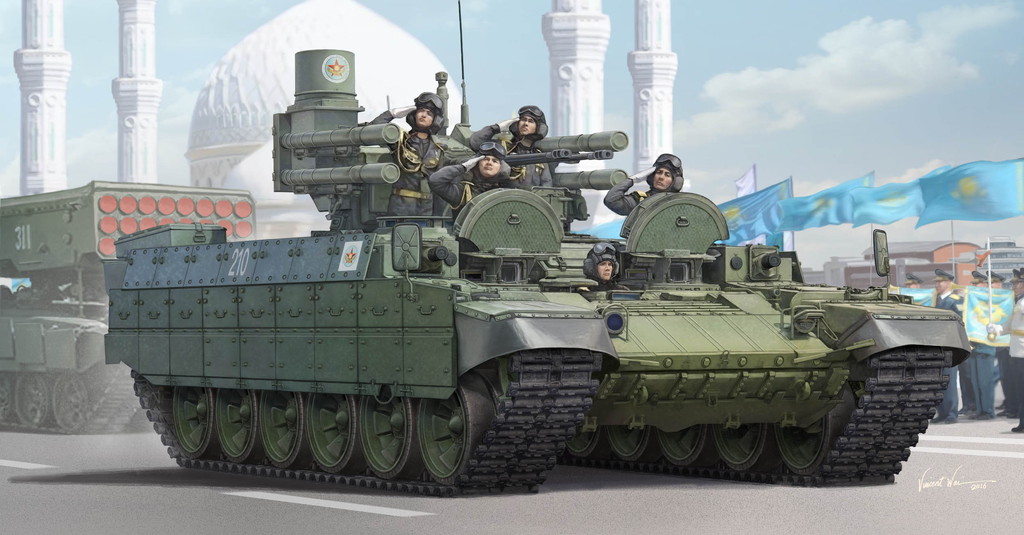1/35 カザフスタン共和国軍 BMP-T 戦車支援戦闘車 - ウインドウを閉じる