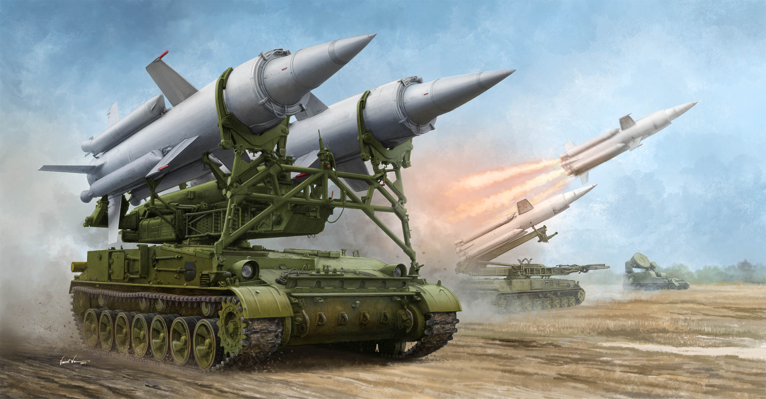 1/35 ソビエト軍 2K11A 対空ミサイルシステム "クルーグ" - ウインドウを閉じる