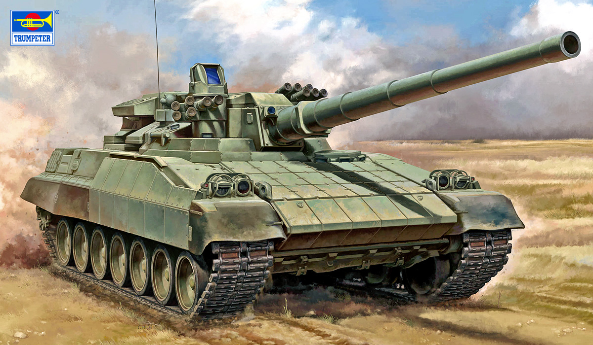 【予約する】　1/35 ソビエト軍 オブイェークト477 XM2試作戦車