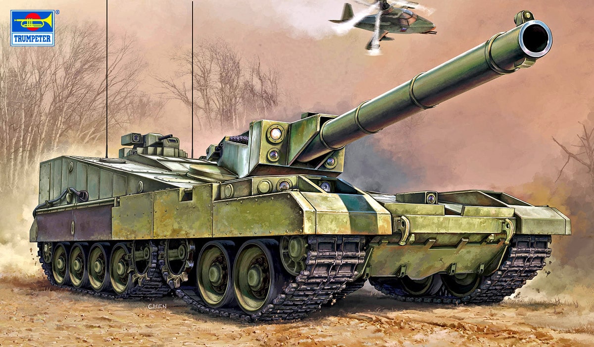 1/35 ソビエト軍 オブイェークト490B試作戦車 - ウインドウを閉じる