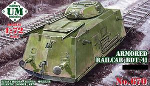 1/72　Armored railcar BDT-41