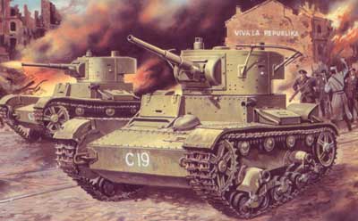 1/72　ソ連・T-26 軽戦車 - ウインドウを閉じる